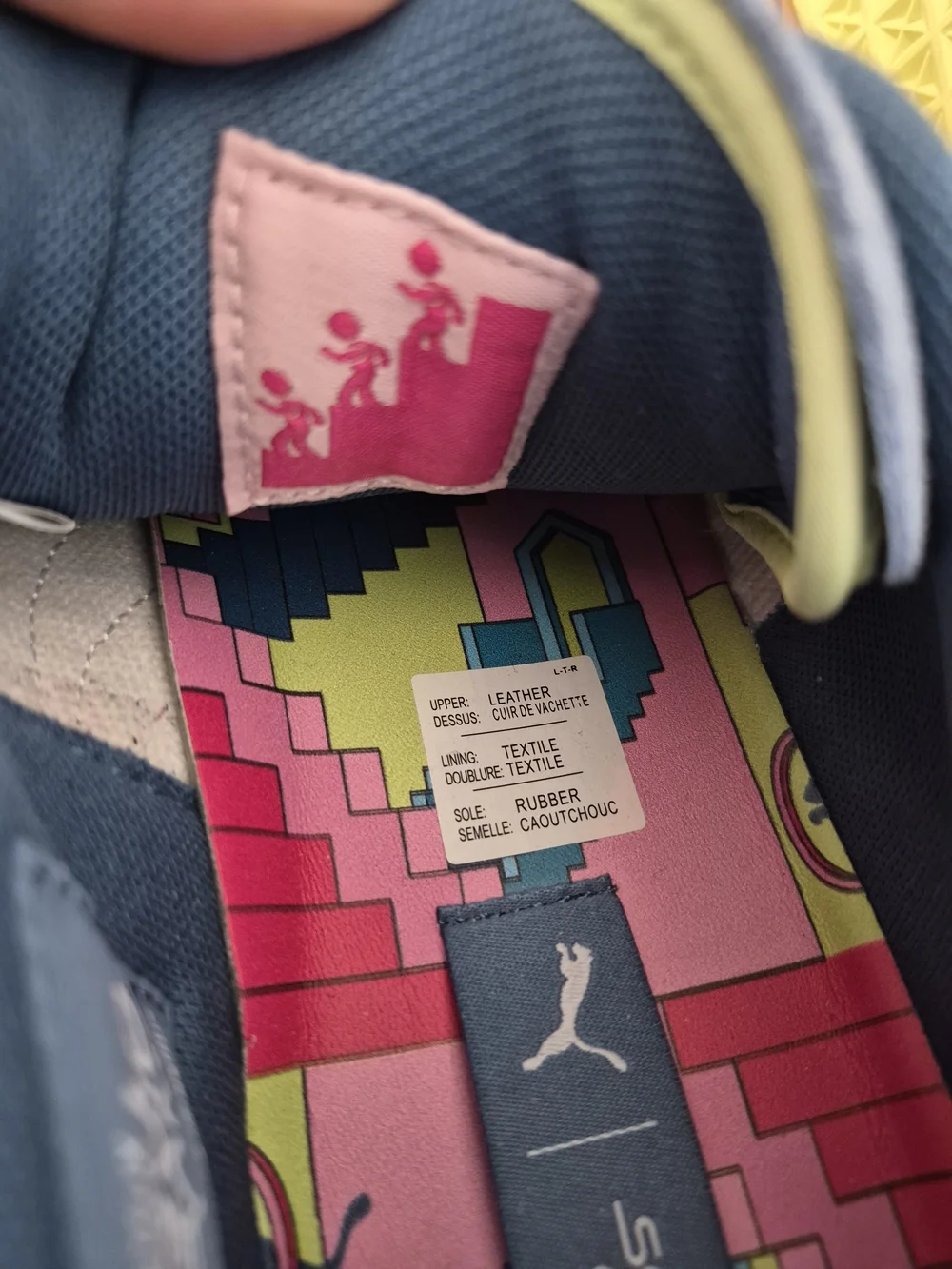 BNWT PUMA x Netflix Squid Game Suede Sneakers Multicolor Men 8.5 Women 10 Pop - Picture 13 of 16